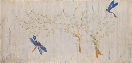 ADRIANO SPILIMBERGO(Buenos Aires 1908 - Milano 1975)Libelluleolio su...