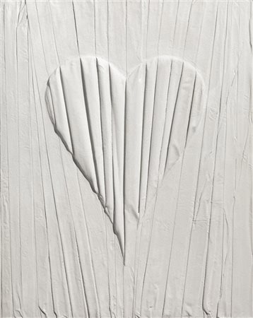 UMBERTO MARIANI(Milano 1936)La forma celata: cuore anemicoacrilico su piombo...