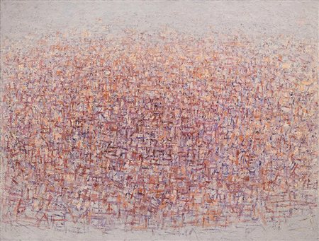 VALERIANO CIAI&nbsp; (Roma 1928)&nbsp; Citt&agrave;&nbsp; olio su tela, cm...