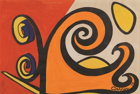 ALEXANDER CALDER&nbsp; (Philadelphia 1898 - New York 1976)&nbsp;...