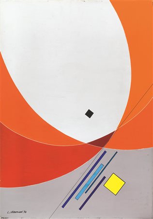 LUIGI VERONESI&nbsp; (Milano 1908 - 1998)&nbsp; Composizione R A variazione n...