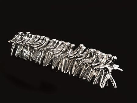 ALBERTO DE BRAUD&nbsp; (Milano 1959)&nbsp; Follia umana&nbsp; fusione in...