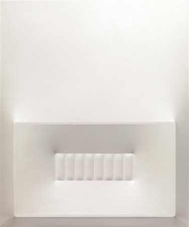 AGOSTINO BONALUMI(Vimercate 1935 - Monza 2013)Biancotela estroflessa e...