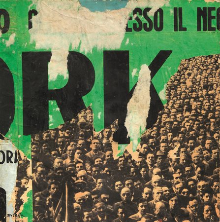 MIMMO ROTELLA(Catanzaro 1918 - Milano 2006)Il congressod&eacute;collage...
