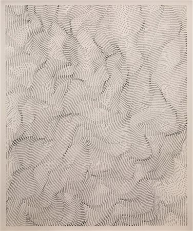 DADAMAINO(Milano 1930 - Milano 2004)Sein und zeitmordente su poliestere, cm...