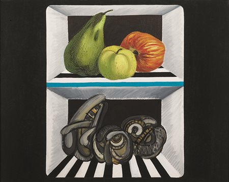 CONCETTO POZZATI(Vo&rsquo; Vecchio 1935)Per una impossibile modificazioneolio...