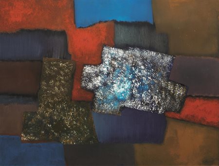 FRITZ WINTER(Altenb&ouml;gge 1905 - Herrsching am Ammersee 1976)Zwischen...