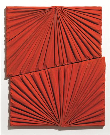 UMBERTO MARIANI(Milano 1936)Senza titoloacrilico su piombo applicato su...