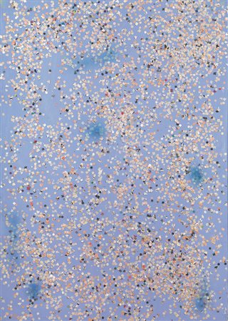 TANO FESTA(Roma 1935 - Roma 1988)Coriandolocoriandoli e acrilico su tela, cm...