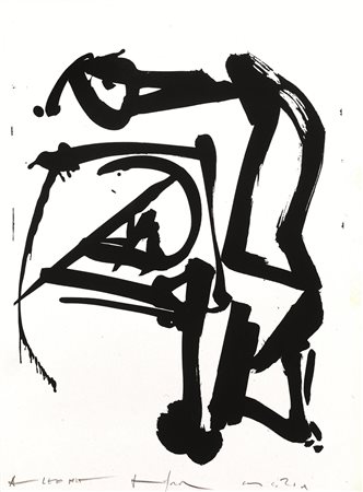 EMILIO VEDOVA&nbsp; (Venezia 1919 - 2006)&nbsp; Composizione&nbsp; gouache su...