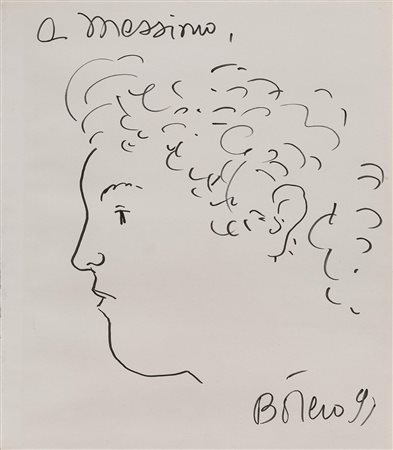 FERNANDO BOTERO&nbsp; (Medellin 1932)&nbsp; A Massimo&nbsp; pennafeltro su...