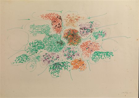 ANTONIO SANFILIPPO&nbsp; (Partanna 1923 - Roma 1980)&nbsp; Composizione&nbsp;...