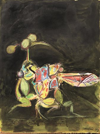 GRAHAM SUTHERLAND&nbsp; (Londra 1903 - 1980)&nbsp; Insect (simulating seeds,...