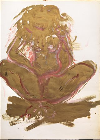 LUCIO FONTANA(Rosario de Santa F&egrave; 1899 - Comabbio 1968)Nudo...