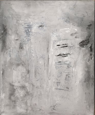 VASCO BENDINI(Bologna 1922 - Roma 2015)Senza titolotempera su tela, cm...