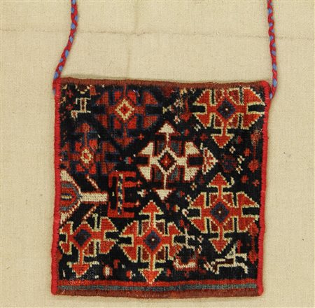 KASKAY Frammento. Sud Persia. 1900 circa. Assemblaggio di due frammenti di...