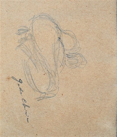 Giorgio De Chirico (1888-1978), , Quattro studi per figure e per un piede...