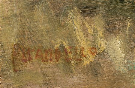 FAUSTO PIRANDELLO, Roma 1899 - 1975, San Felice Circeo Estate 1941, Olio su...