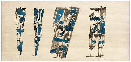 PIETRO CONSAGRA , Mazara del Vallo 1920 - Milano 2005, Studi per la fontana...