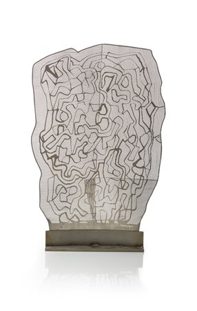 PIETRO CONSAGRA, Mazara del Vallo 1920 - Milano 2005, Frontale sottilissima,...