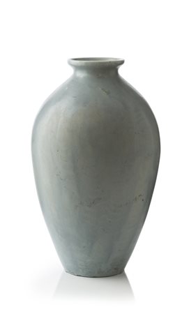 GUIDO ANDLOVITZ, Trieste 1900 - Grado 1965 , Vaso in ceramica dipinta color...