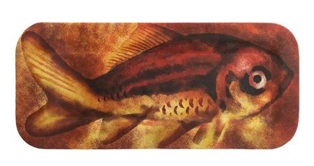 FORNASETTI Vassoio, Cm 25 x 59, Etichetta sul retro, Fine Anni '50