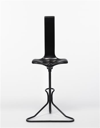 Claudio Salocchi ( 1934 ) Sgabello modello "Appoggio". Produzione Sormani,...