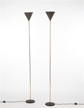 Luigi Caccia Dominioni ( 1913) Coppia di lampade da terra modello "LTE5...