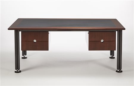 Luigi Caccia Dominioni ( 1913 ) Scrivania a quattro cassetti della serie...