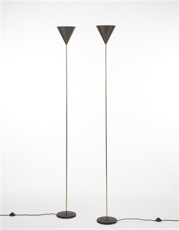 Luigi Caccia Dominioni ( 1913) Coppia di lampade da terra modello "LTE5...