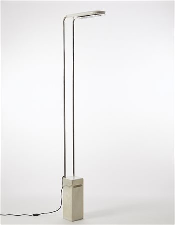 Bruno Gecchelin ( 1939) Lampada da terra modello "Gesto terra". Produzione...