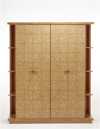 Pier Giulio Magistretti (attribuito) Armadio a due ante scorrevoli con fronte...