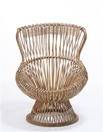 Franco Albini ( 1905 - 1977) Poltroncina ispirata al modello "Margherita" di...