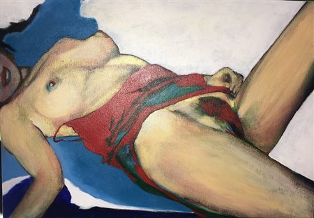 Maribel Moreno "Dopo la tempesta. 02" - Acrilico su tela - cm 50x35 -...