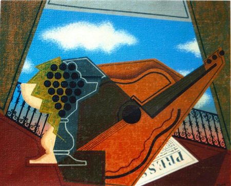 Pippo Oriani "Oggetti" - Olio su tela - cm 60x50 - Firma in basso a dx -...