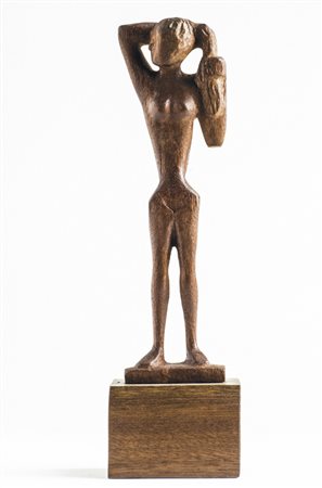 ANNIBALE ZUCCHINI Ferrara 1891 - Garbagnate (MI) 1970 Donna che si pettina...