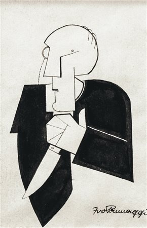 IVO PANNAGGI Macerata, 1901 – 1981 Bozzetto per ‘Scatole d’amore in...