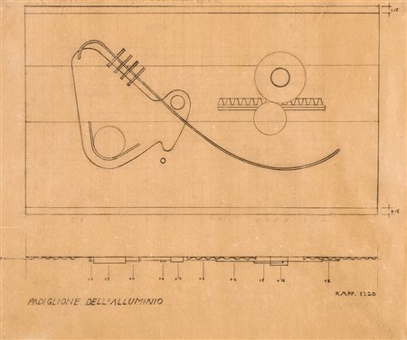 ENRICO PRAMPOLINI Modena 1894 - Roma 1956 Progetto per l’allestimento del...