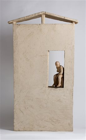 EMANUELE DE REGGI Firenze, 1957 Unica Casa, 1993 Terracotta, 103 x 59 x 20 cm...