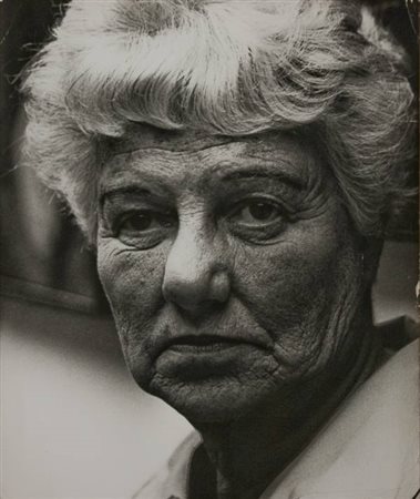 Robert Whittaker Peggy Guggenheim fotografia in bianco e nero. Esemplare...
