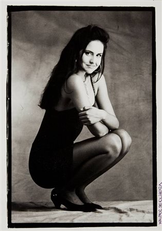 Walmor De Oliveira Silvia Ceccato fotografia Firma in basso a dx in bianco e...