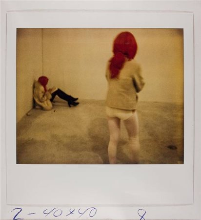 Vanessa Beecroft VB 08 - 1994 c-print (polaroid ingrandita) cm. 103x102...