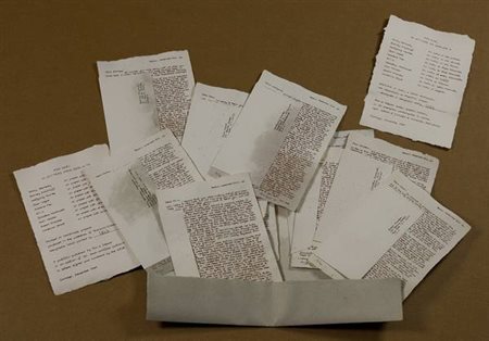 Ann Noel Dieci lettere da Berlino - 1989 cartella di 10 stampe, es. 12/30 cm....