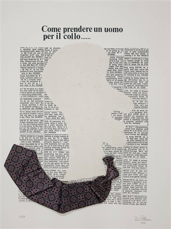 Ben Patterson Come prendere un uomo per il collo - 1990 collage di vari...