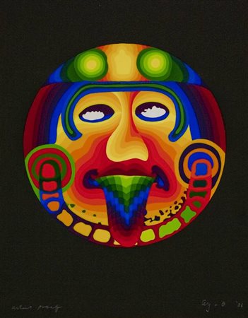 Ay-O Rambow - 2006 serigrafia, artist proofcm. 38x28 Firma in basso a dx