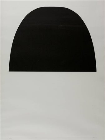 Alberto Burri Bianco e Nero 1971 litografia e calcografia a secco, es. 57/100...