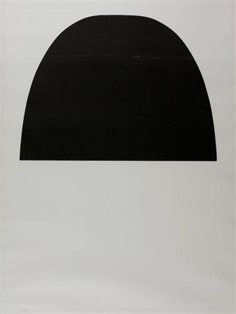 Alberto Burri Bianco e Nero 1971 litografia e calcografia a secco, es. 57/100...