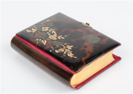 PICCOLO MESSALE con copertina in tartaruga, oro basso titolo, argento e...