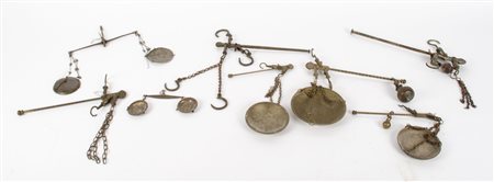 OTTO BILANCE e STATIE. Primi '900 Misure: varie