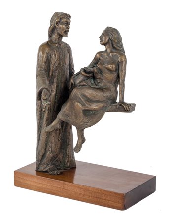 LEONARDO LUCCHI (Cesena 1952) SCULTURA in bronzo, fusione a cera persa...